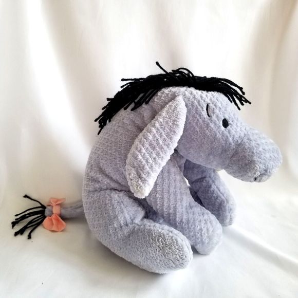 Vintage Disney Store Walt Disney Eeyore Waffle Weave Plush Winnie The Pooh